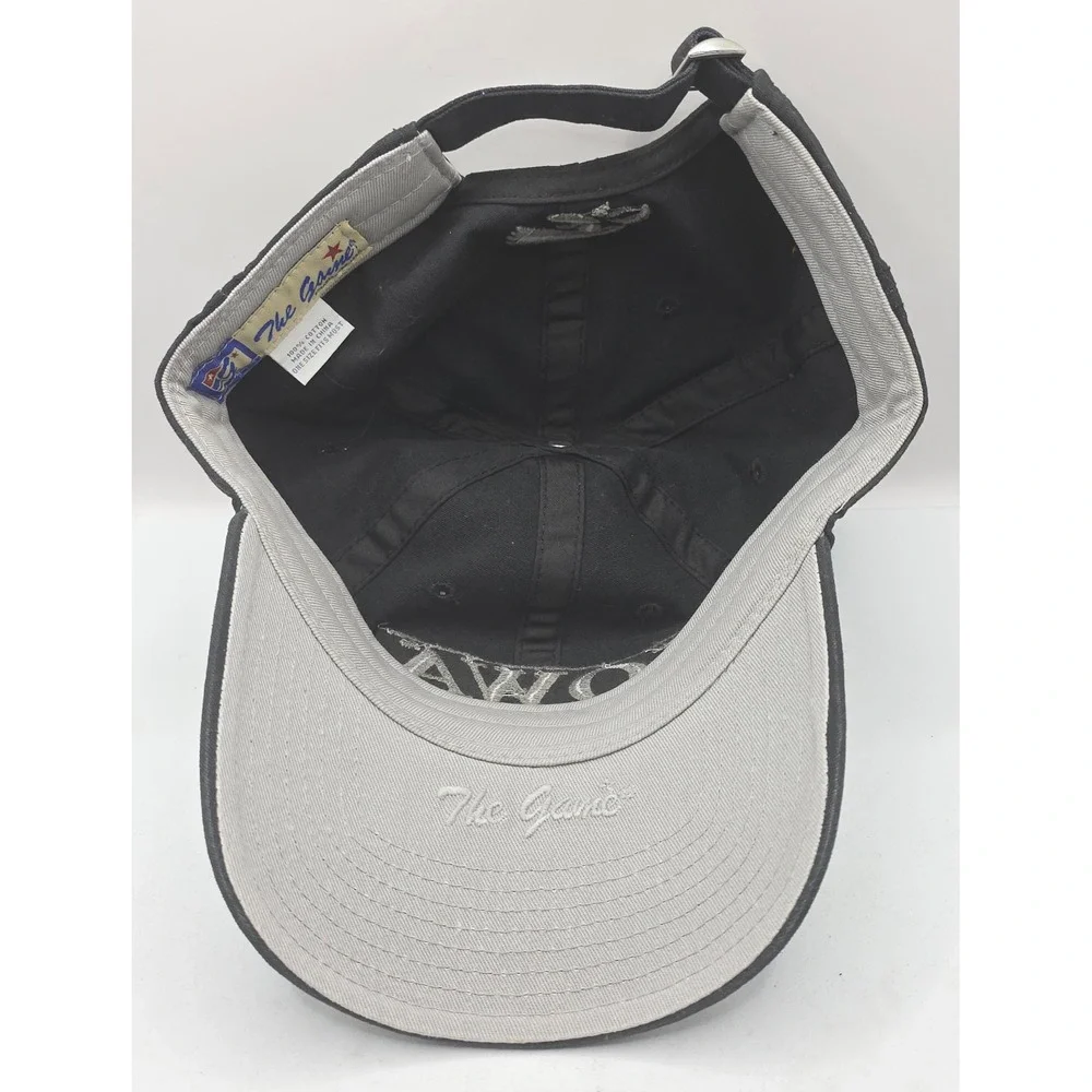The Game University of Iowa Hawkeyes Black Baseball‎ Cap Strapback Hat NCAA